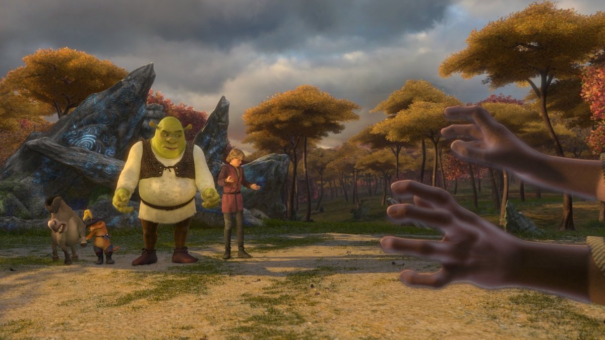 Шрек дом болото