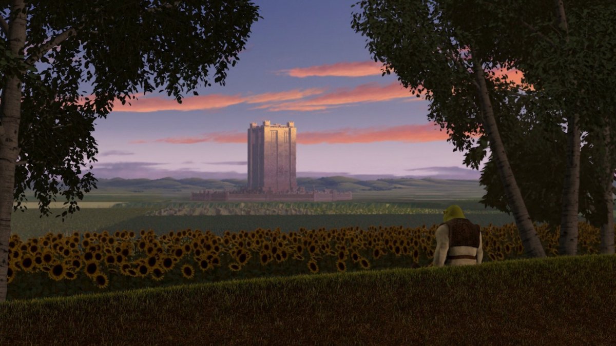 Шрек пейзажи