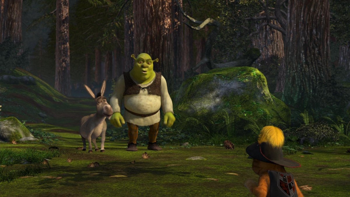 Шрек 2 кот в сапогах