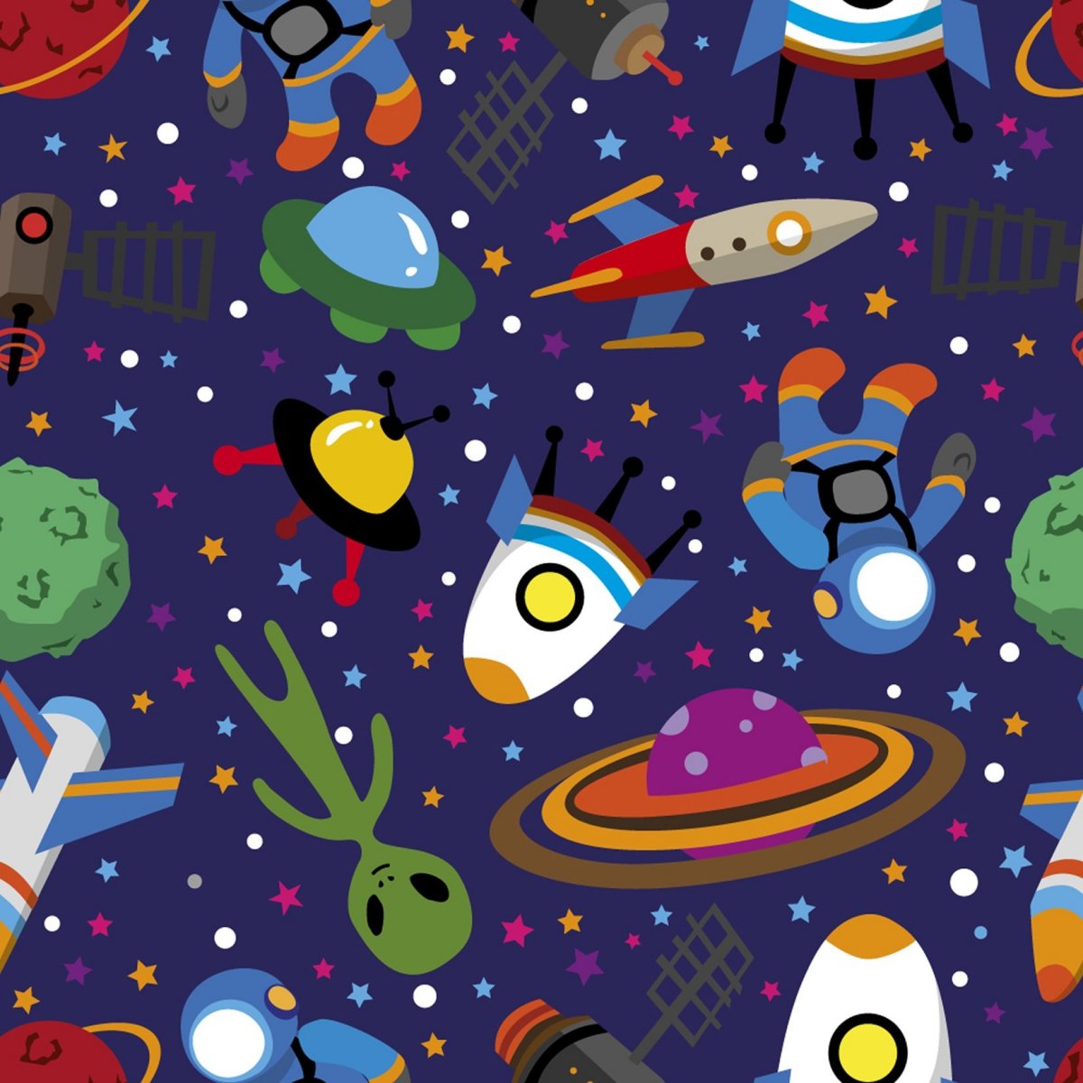Фон космический детский
