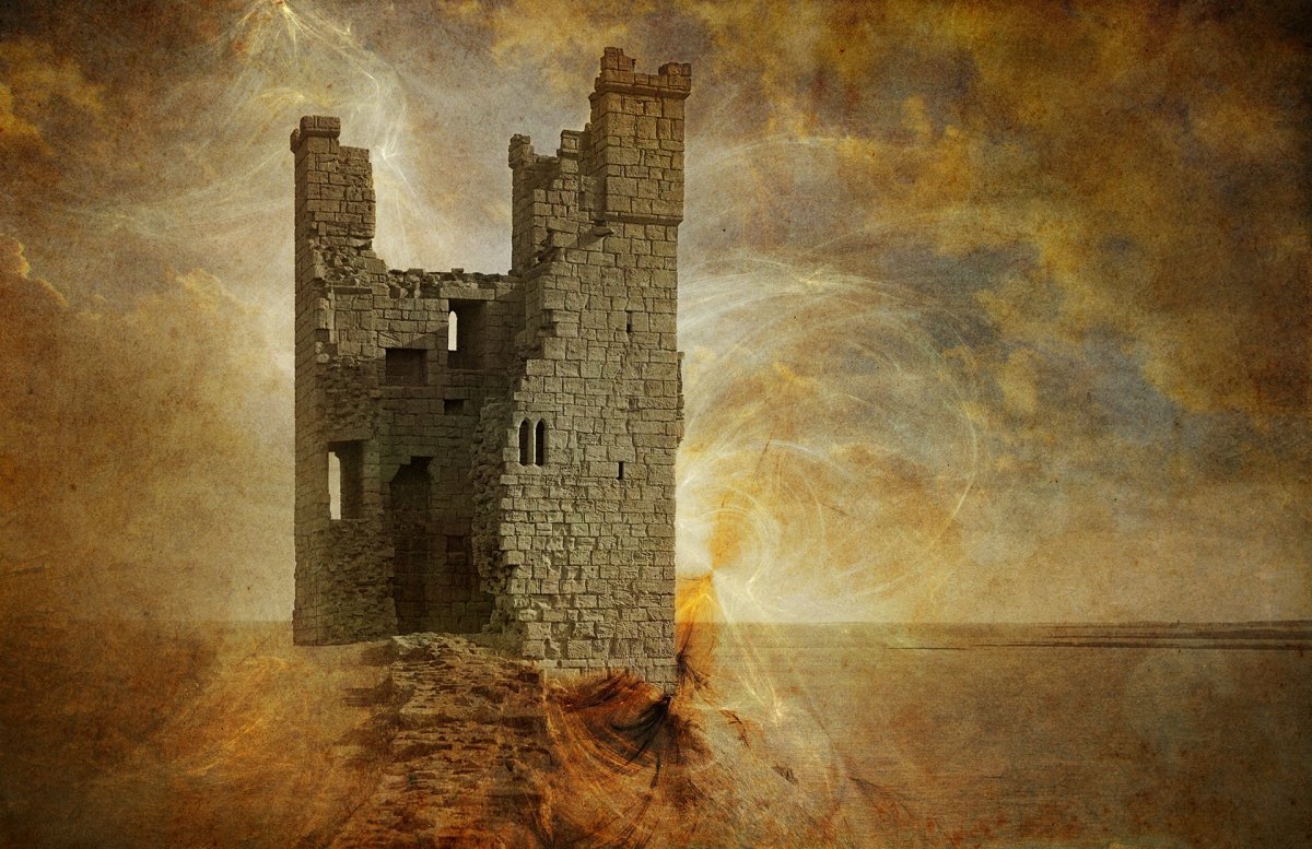 Пейзаж средневековья