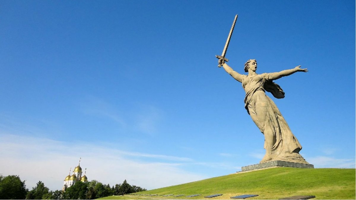 Волгоград Мамаев Курган Родина мать