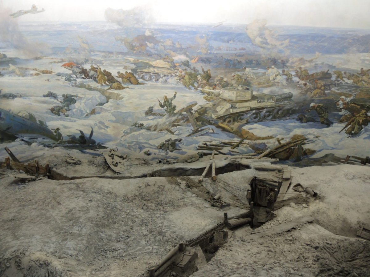 Диорама Корсунь-Шевченковской битвы