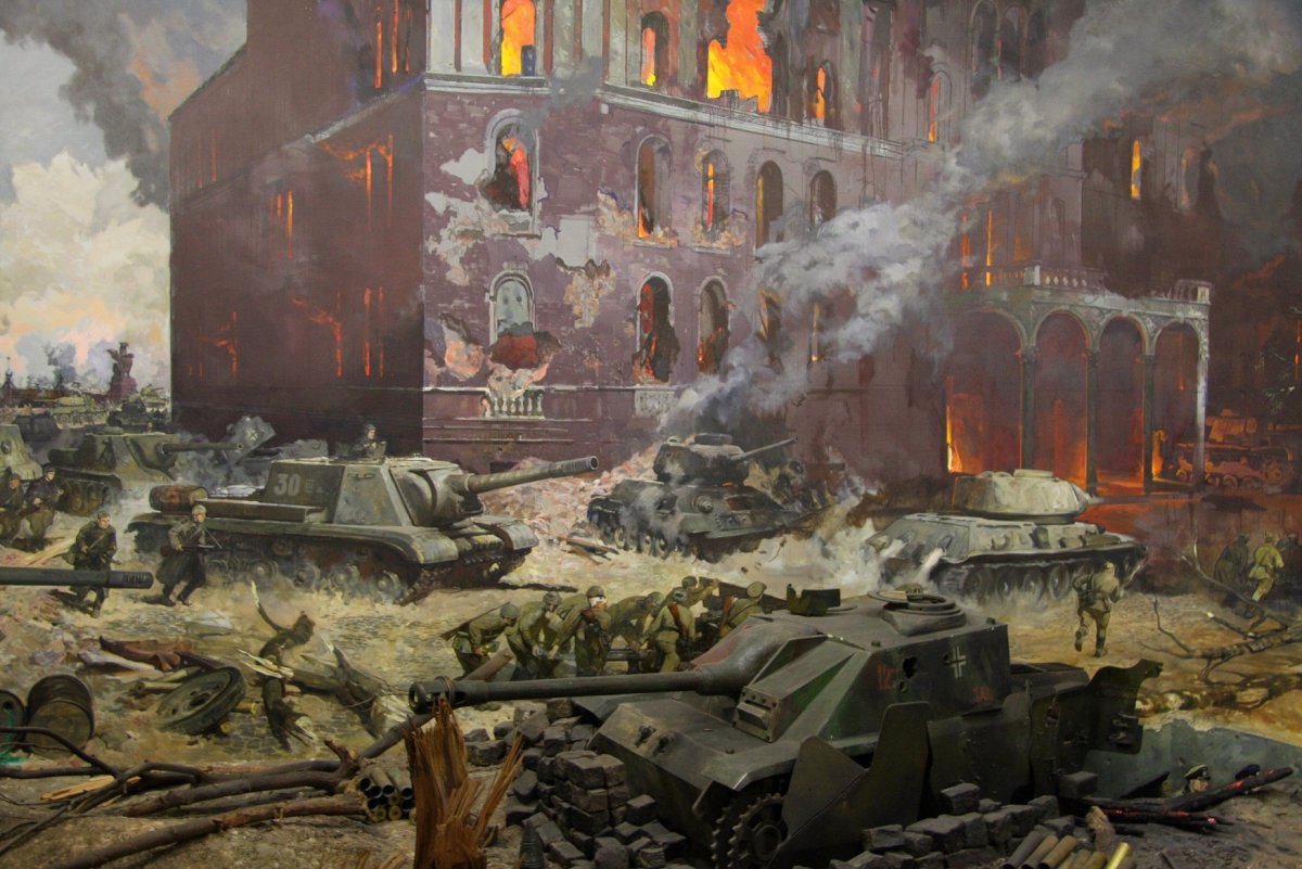 Битва за Берлин картины