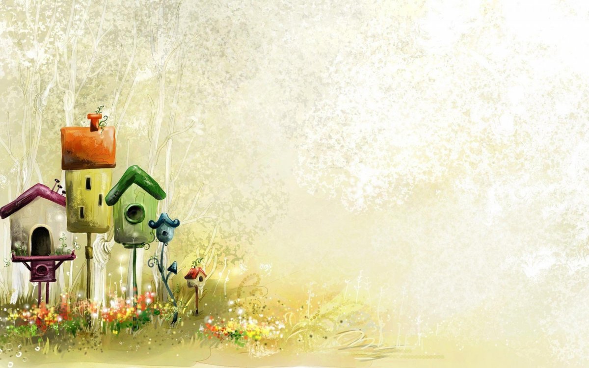 Сказочный деревенский домик