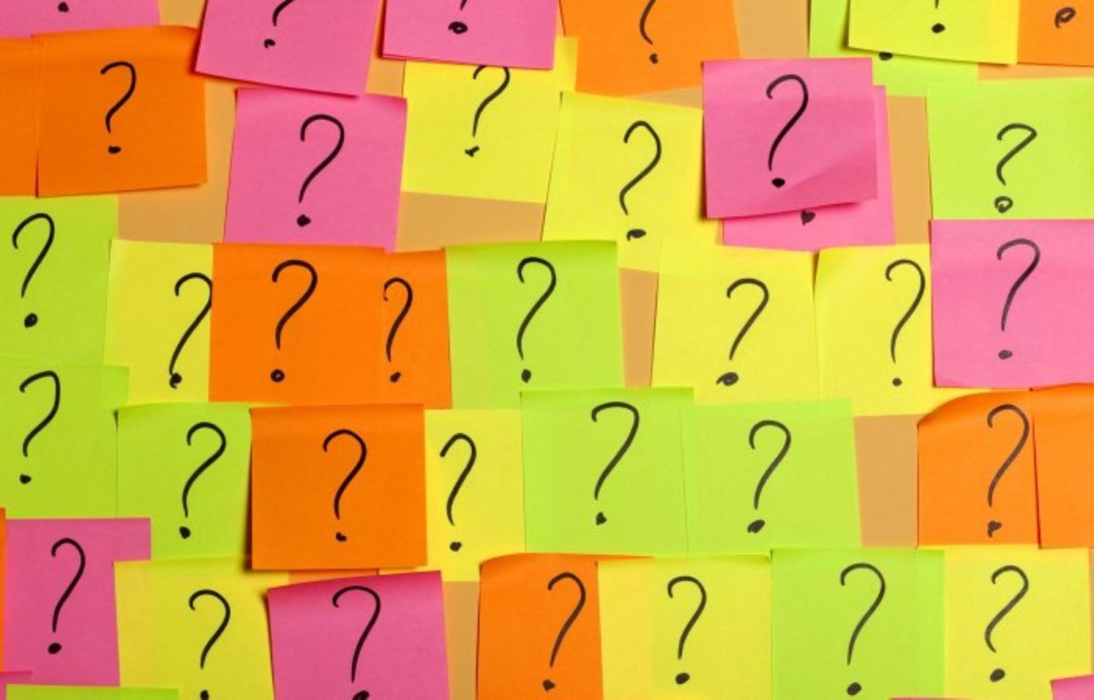 Фон вопросики