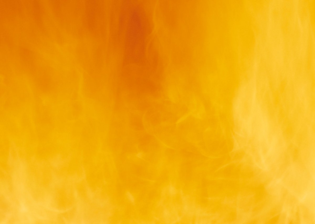 Жёлто-оранжевый огонь