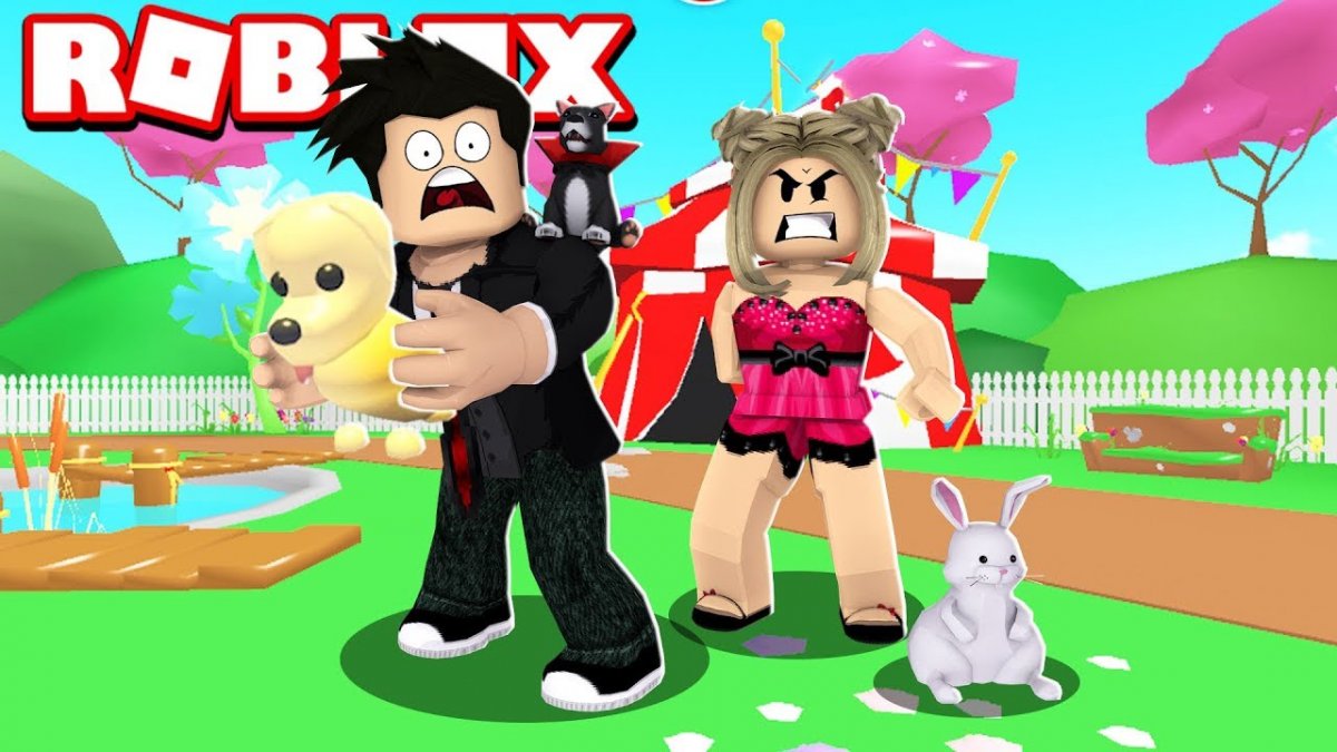 РОБЛОКС adopt me