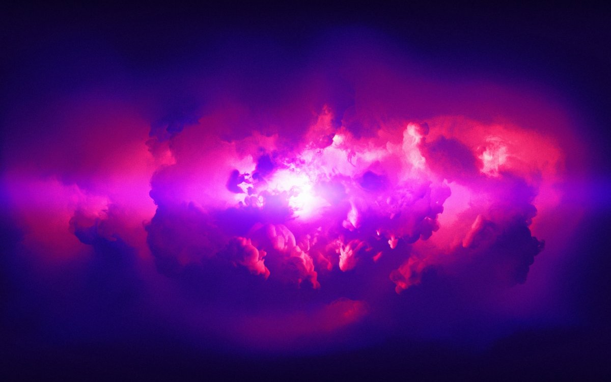 Фиолетовый дым