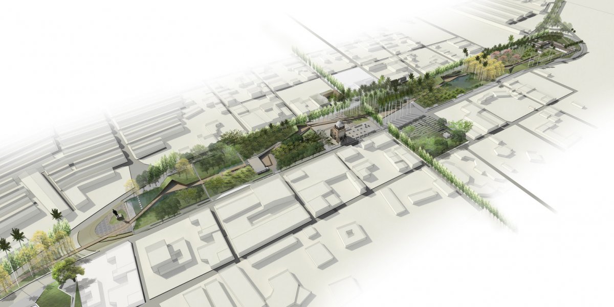 Архитектурная подача парка