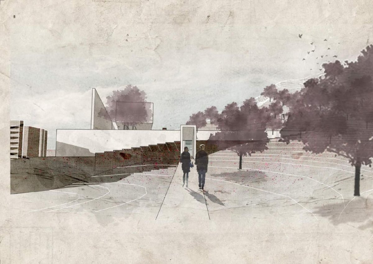 Фон для архитектурной подачи