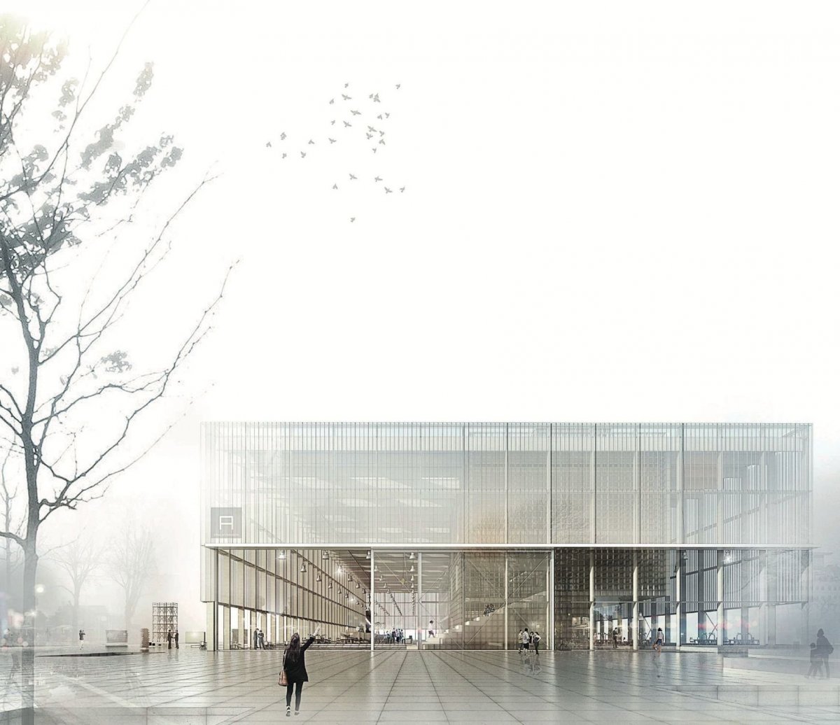 Архитектурная подача рендер