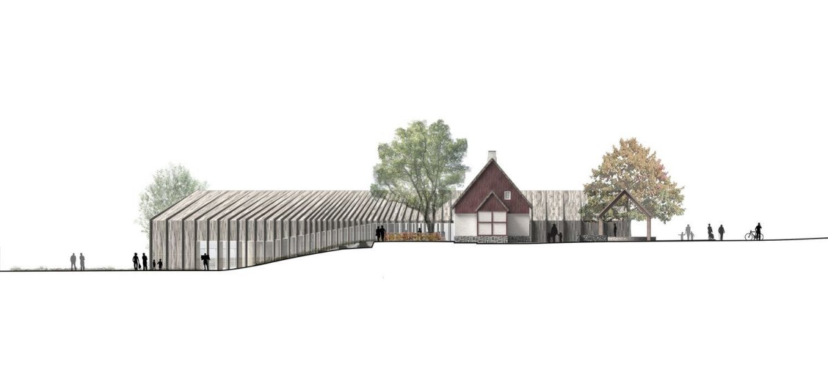 Лес для архитектурной подачи