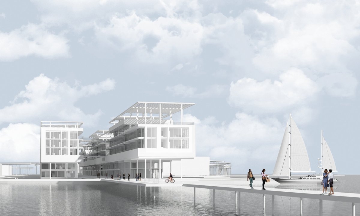 Небо для подачи архитектурного проекта