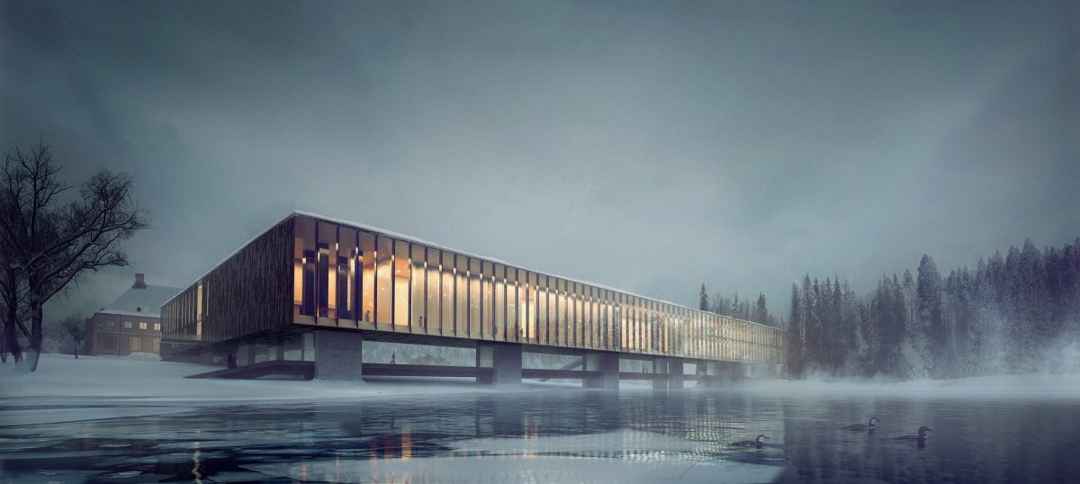 Архитектурная подача визуализация