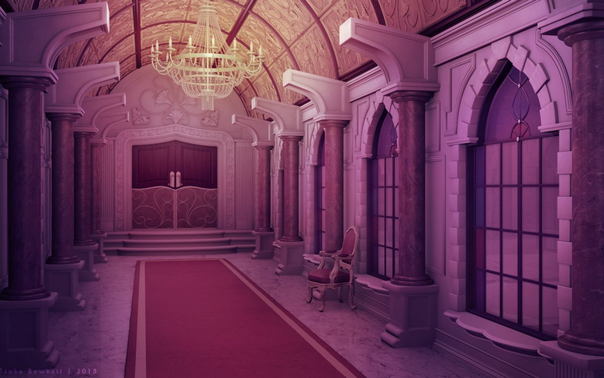 Особняк Сакамаки интерьер