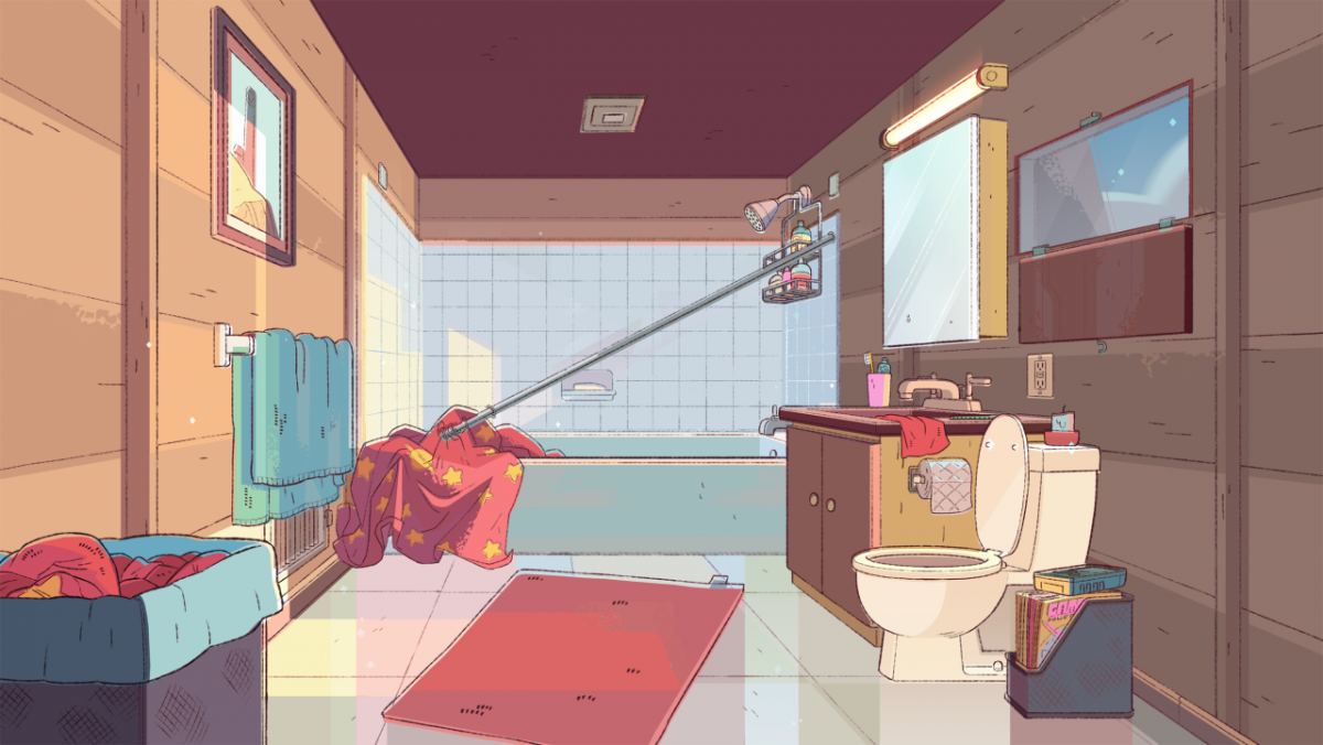 Аниме дом гача лайф ванная