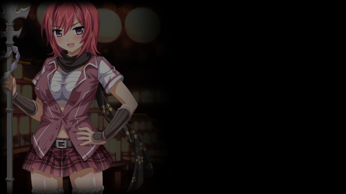 Профиль девушки на фоне