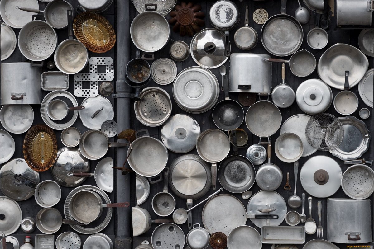 Кухонная утварь фон