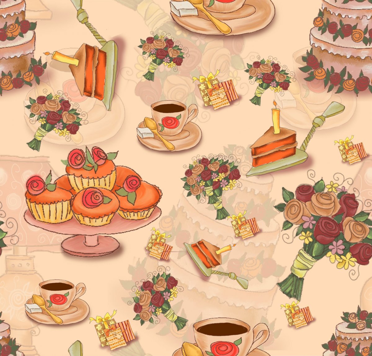 Паттерн для кондитерской