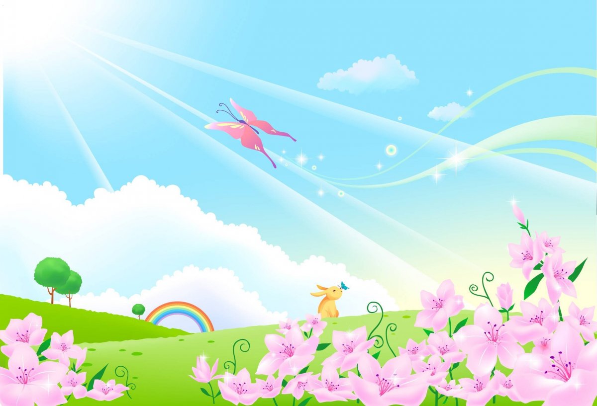 Весенний фон для презентации