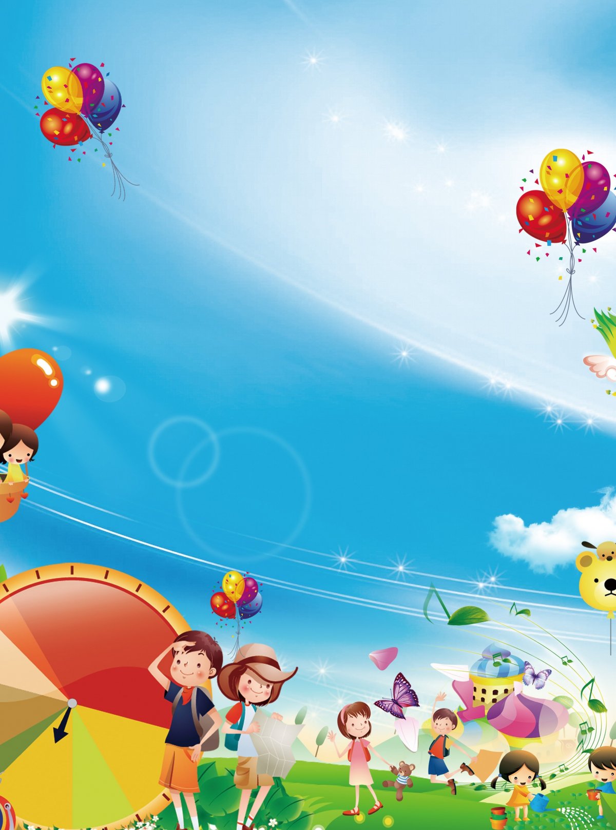 Детские фоны для фотошопа