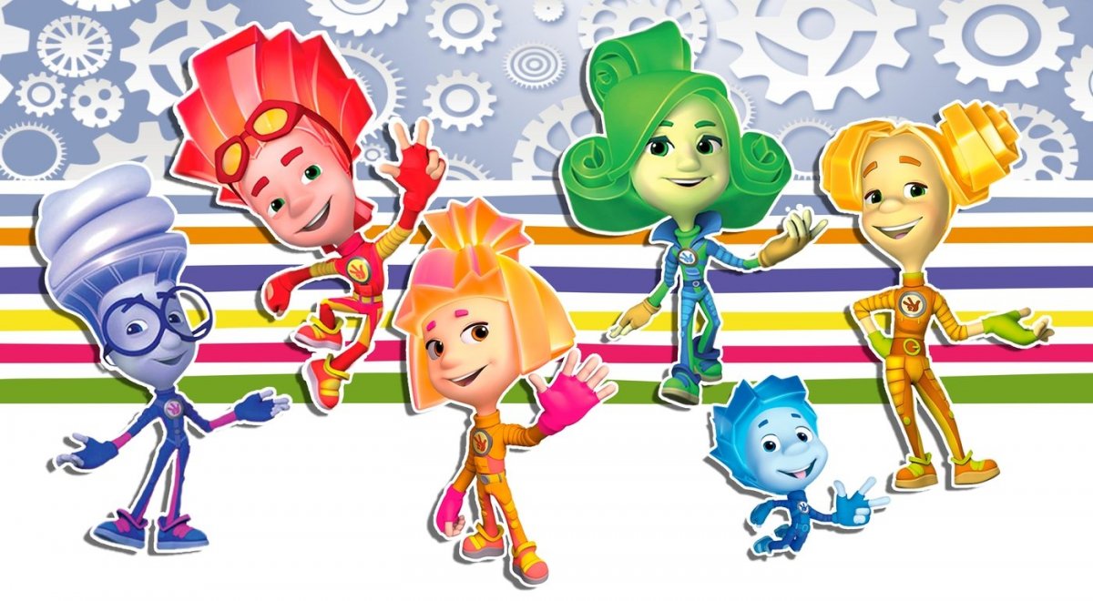 Фиксики фон