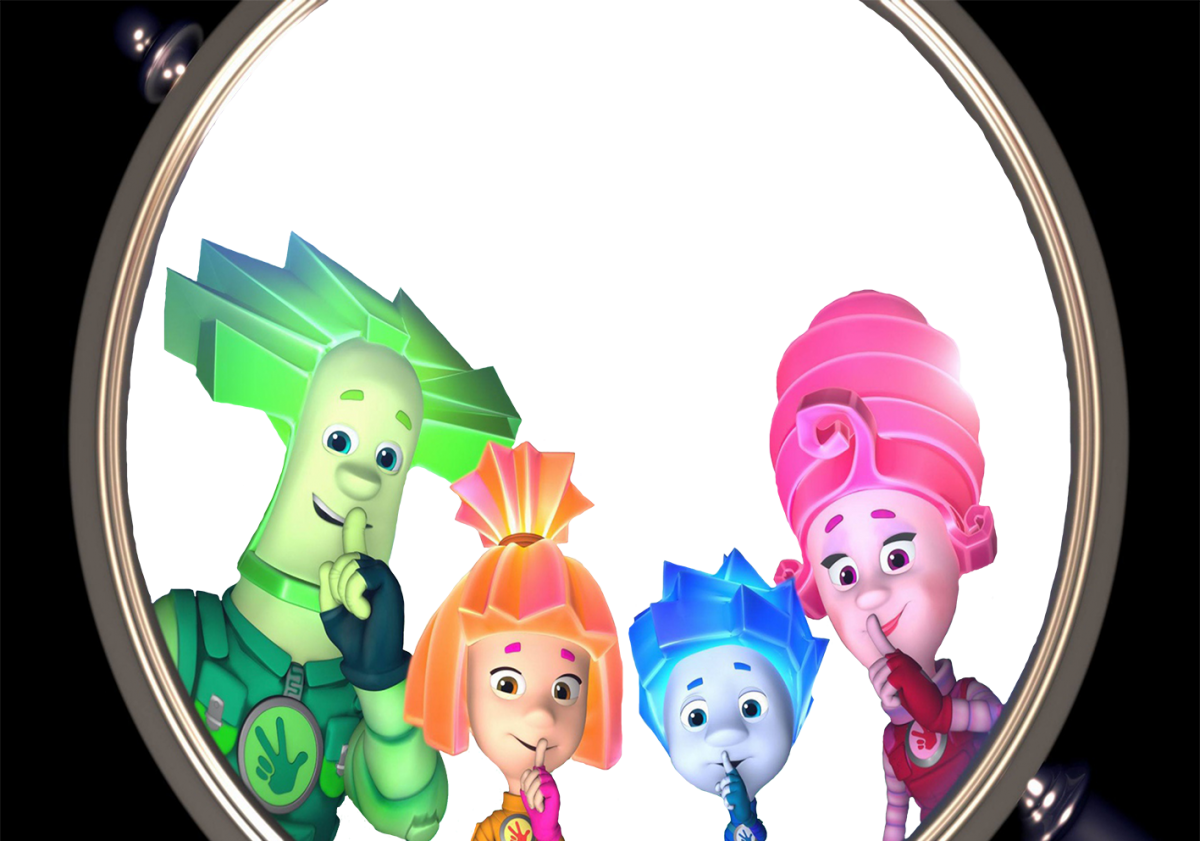 Фиксики фон