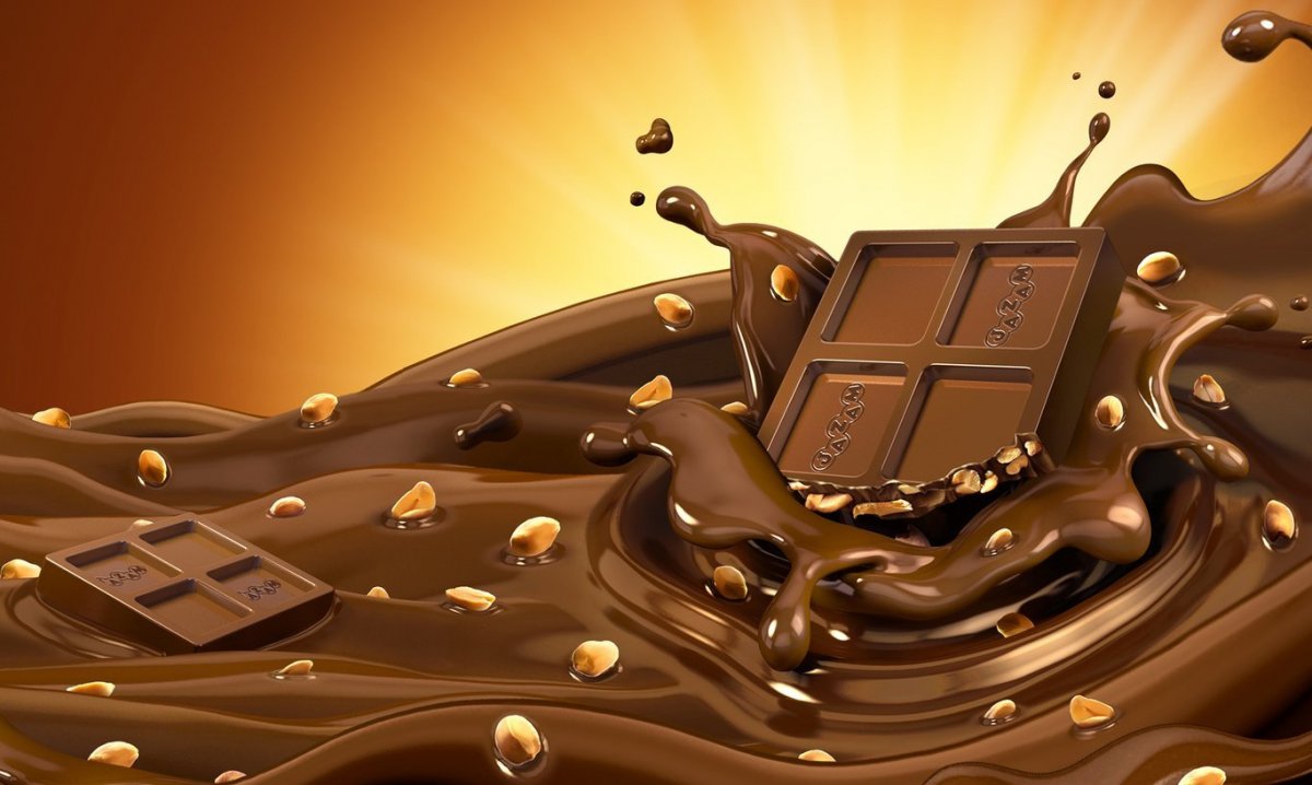 Шоколад фон