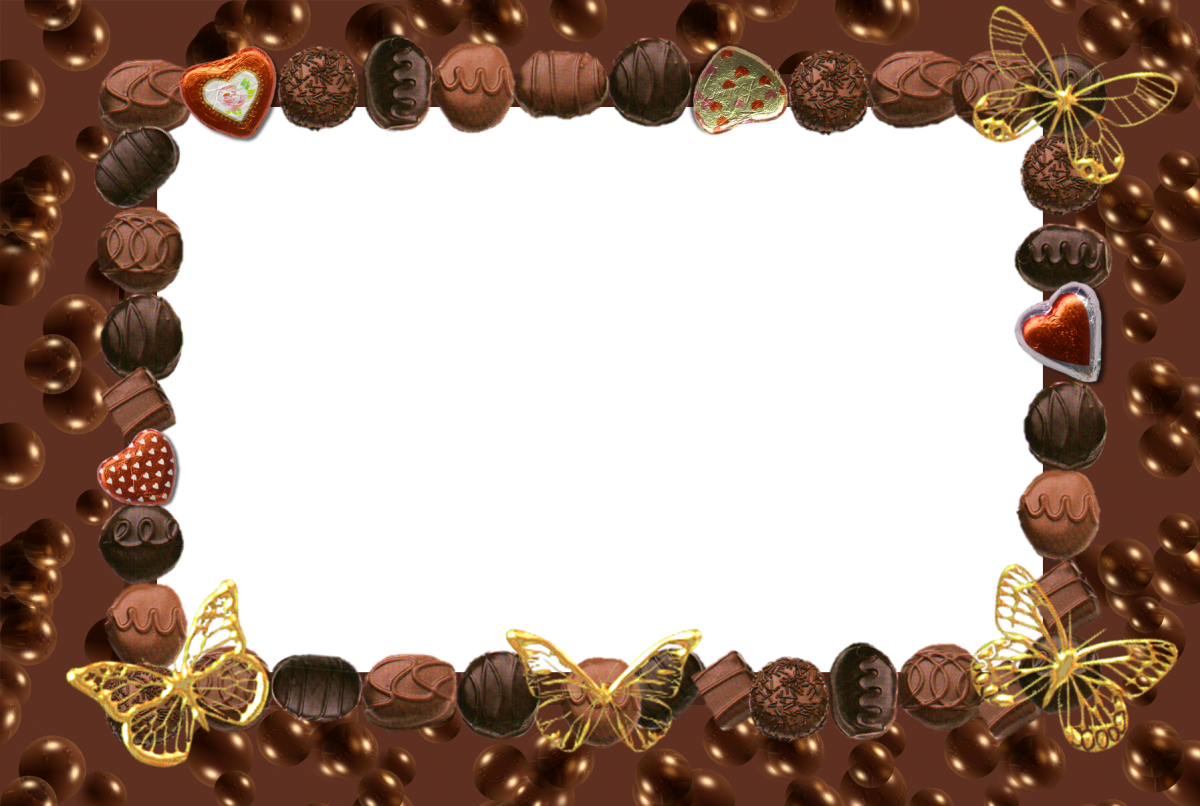 Рамка из сладостей