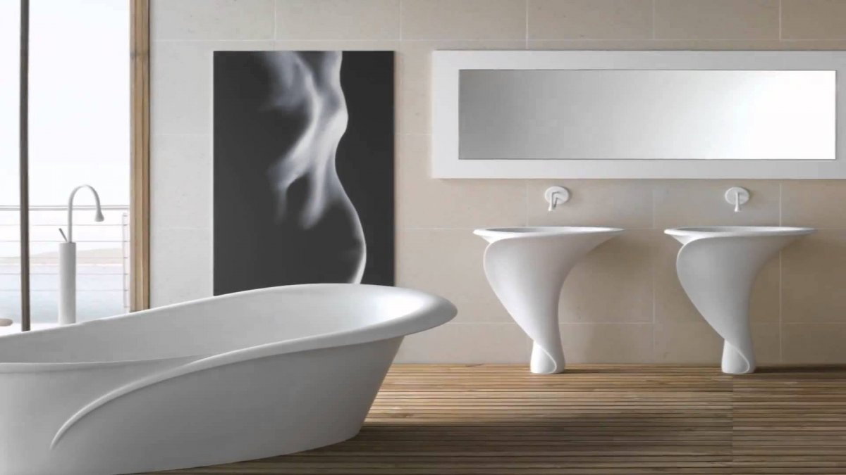 Баннер для ванной комнаты