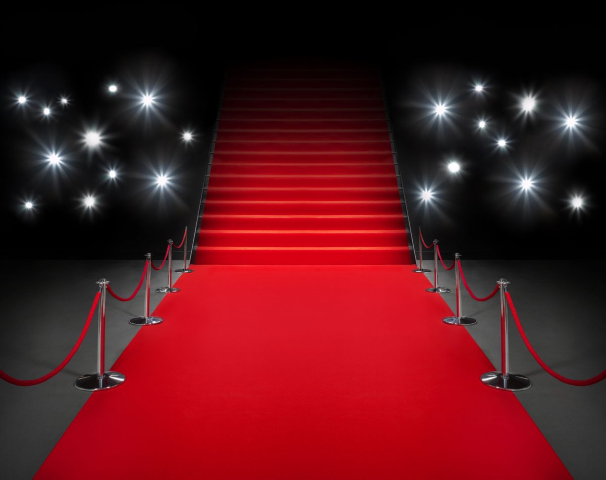 Занавес и подиум