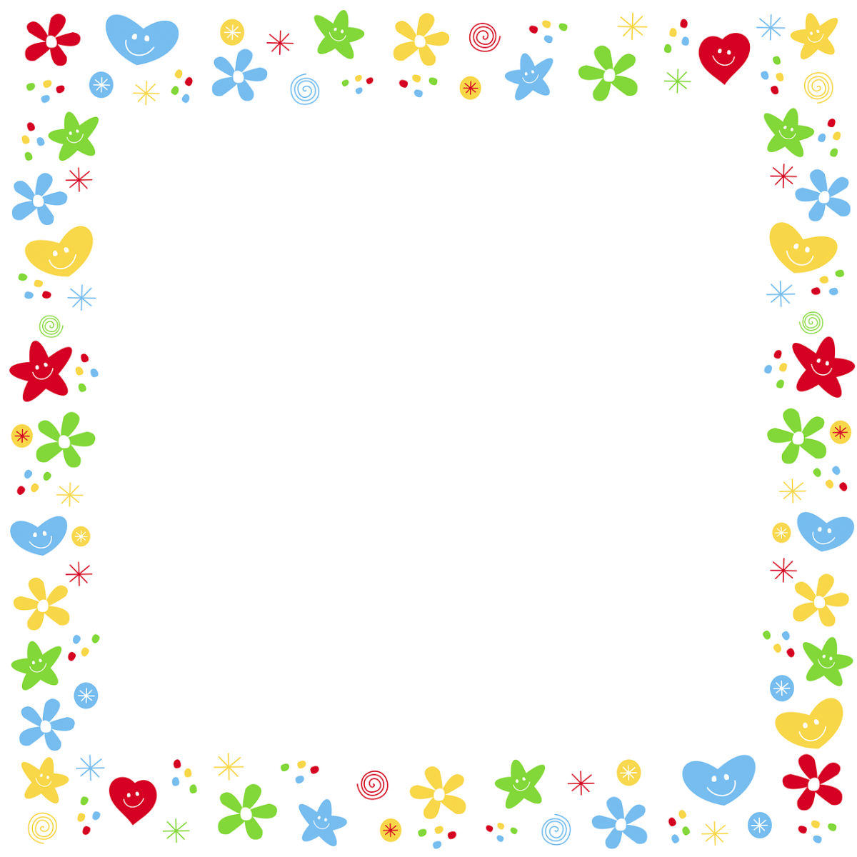 Детские рамочки для текста