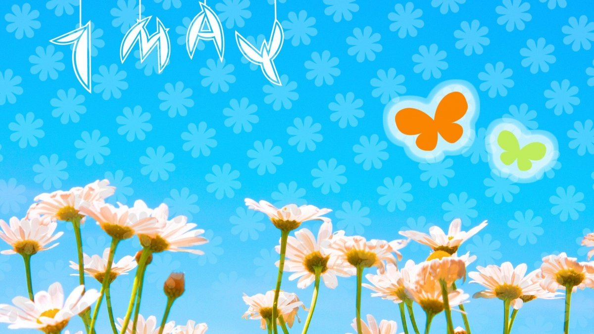 Праздник весны и труда фон