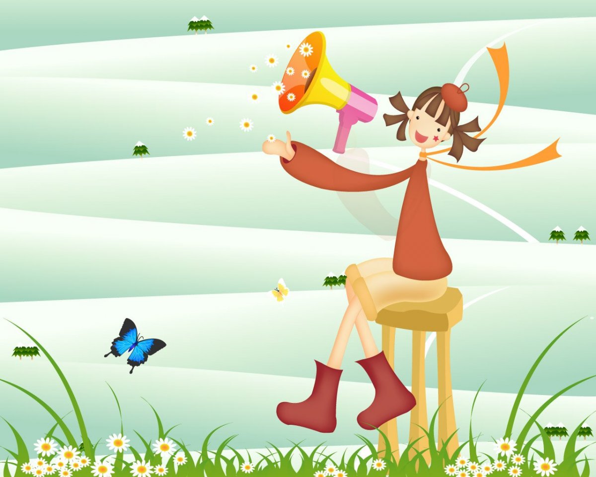 Фон для афиши весенние каникулы