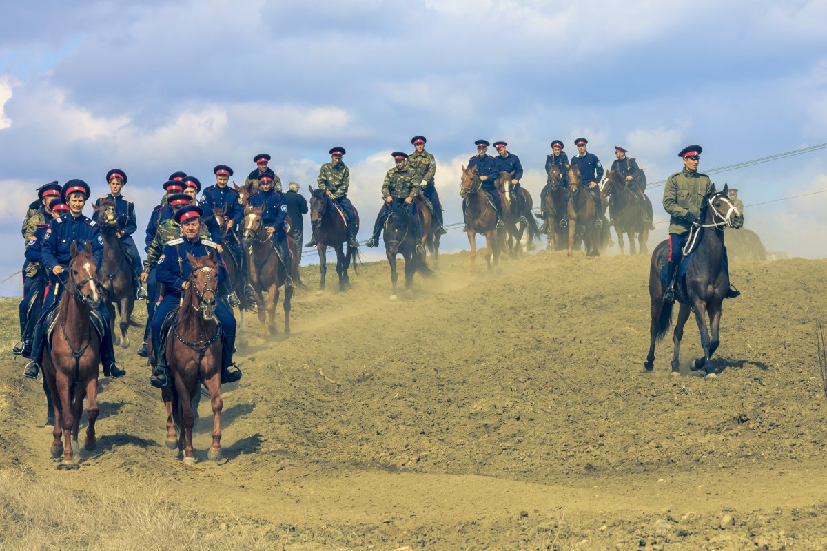 Казацкий конный отряд