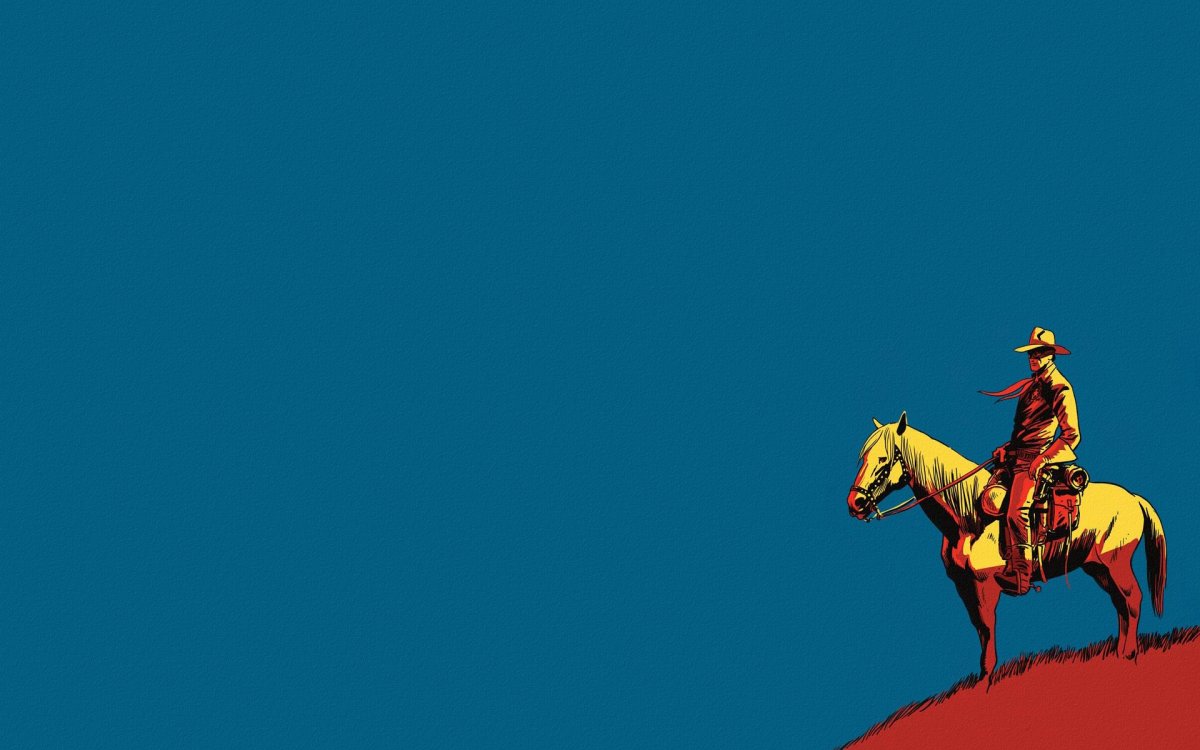 Минимализм лошадка