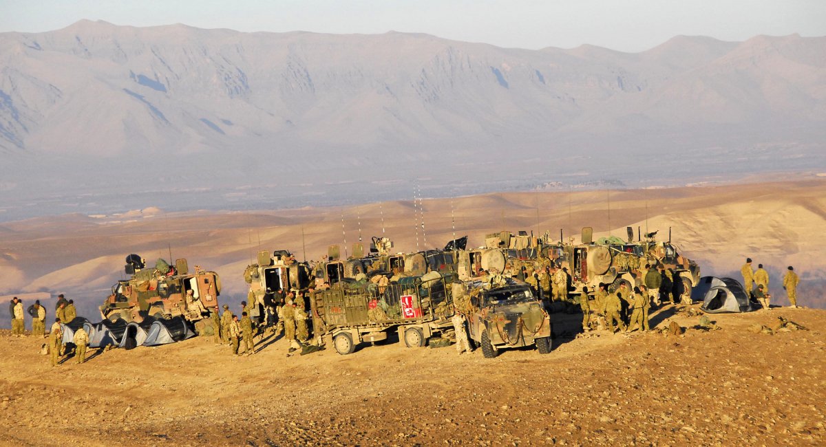 Пейзаж Афганистана война