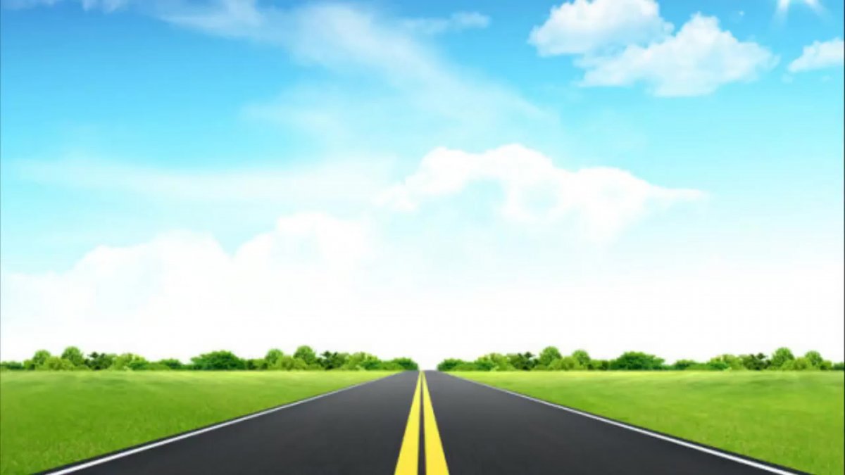 Дорога мультяшная