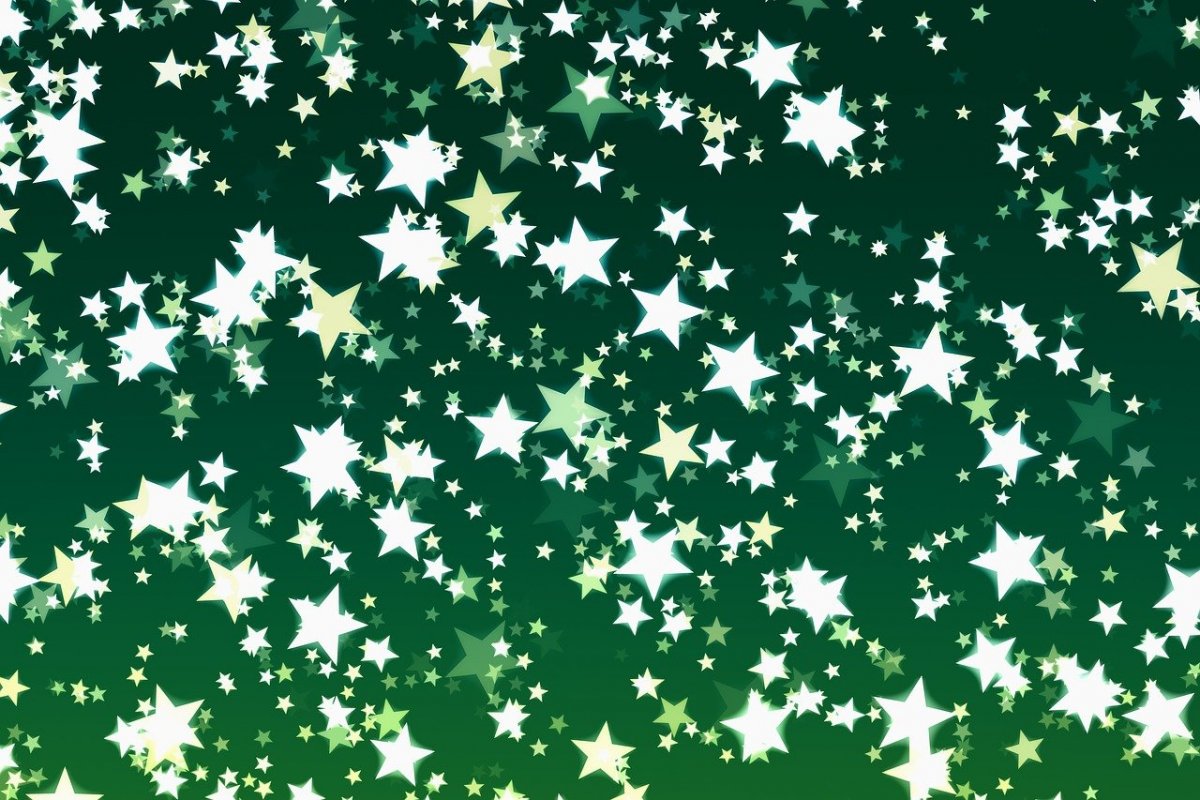 Военный фон со звездами