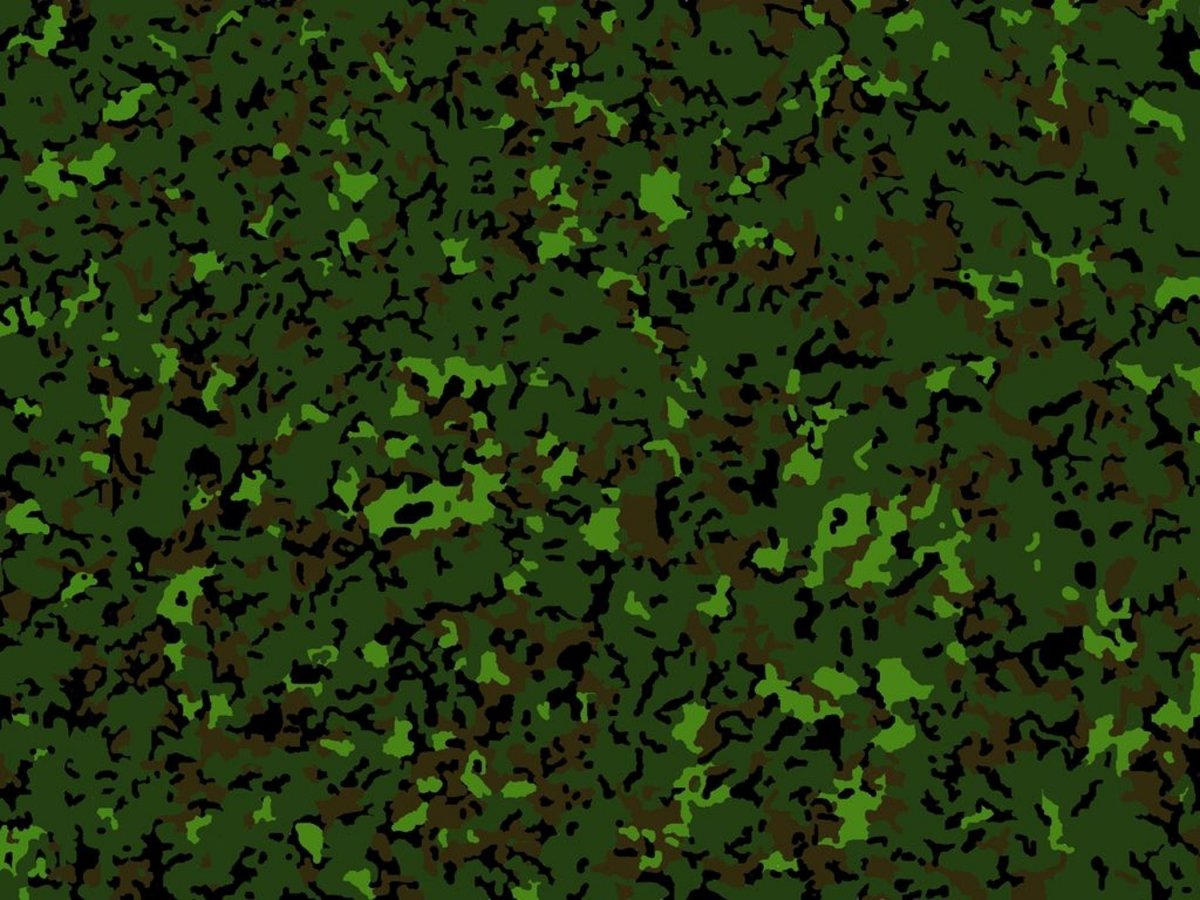 Камуфляж зеленый