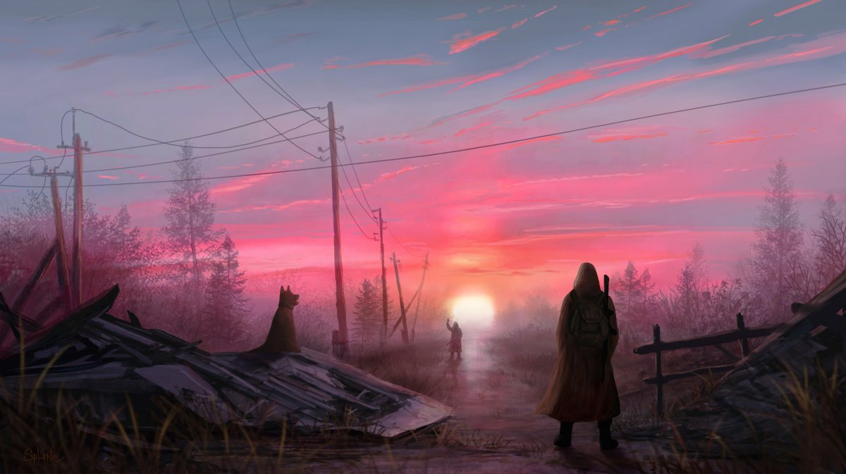 Сталкер арт 4к