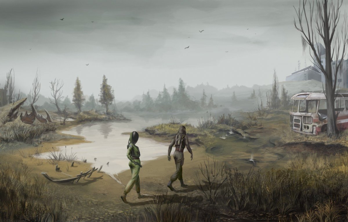 Сталкер Зов Припяти болото