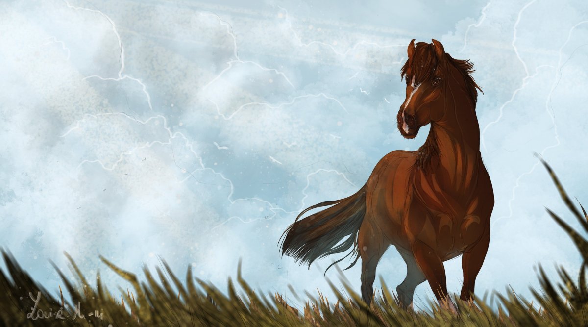 Мустанг лошадь спирит