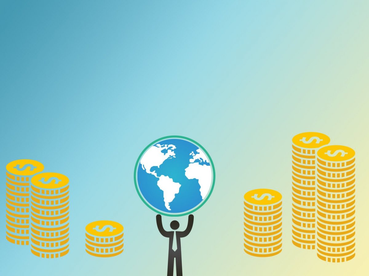 Фон для презентации финансы