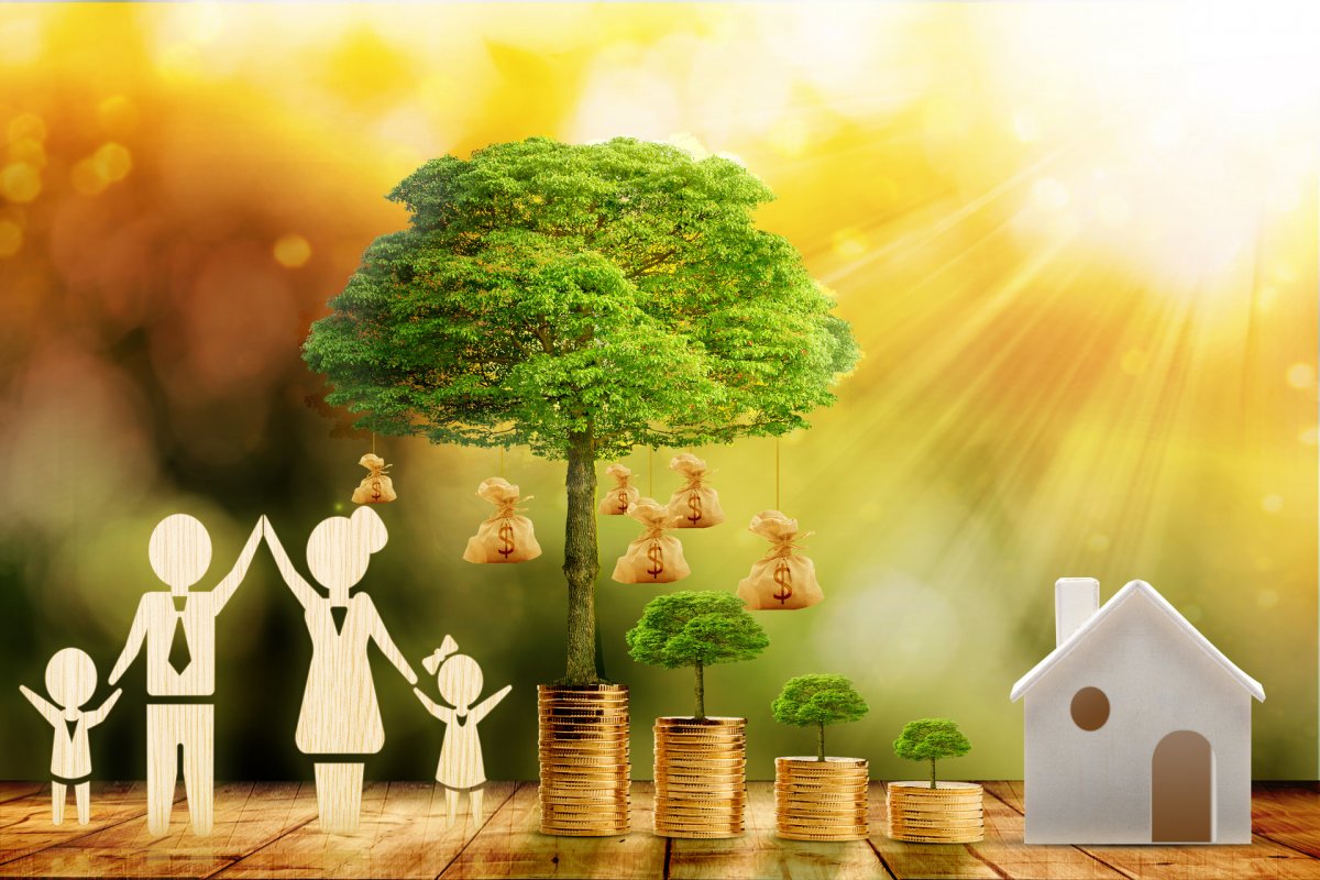 Семья финансы фон