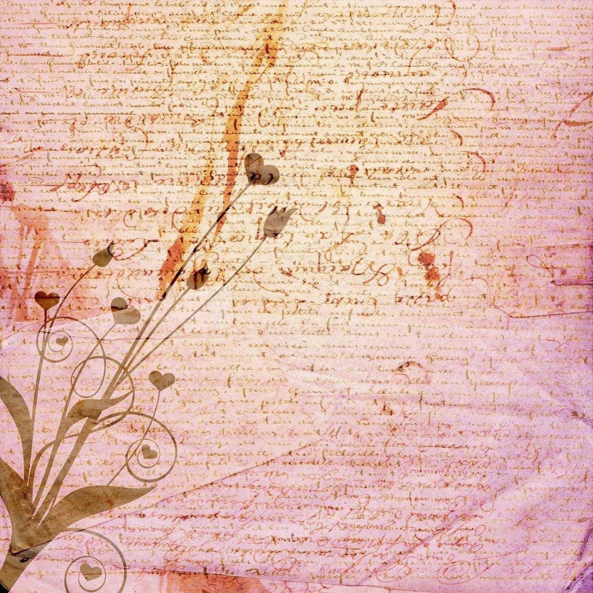 Красивый фон для письма