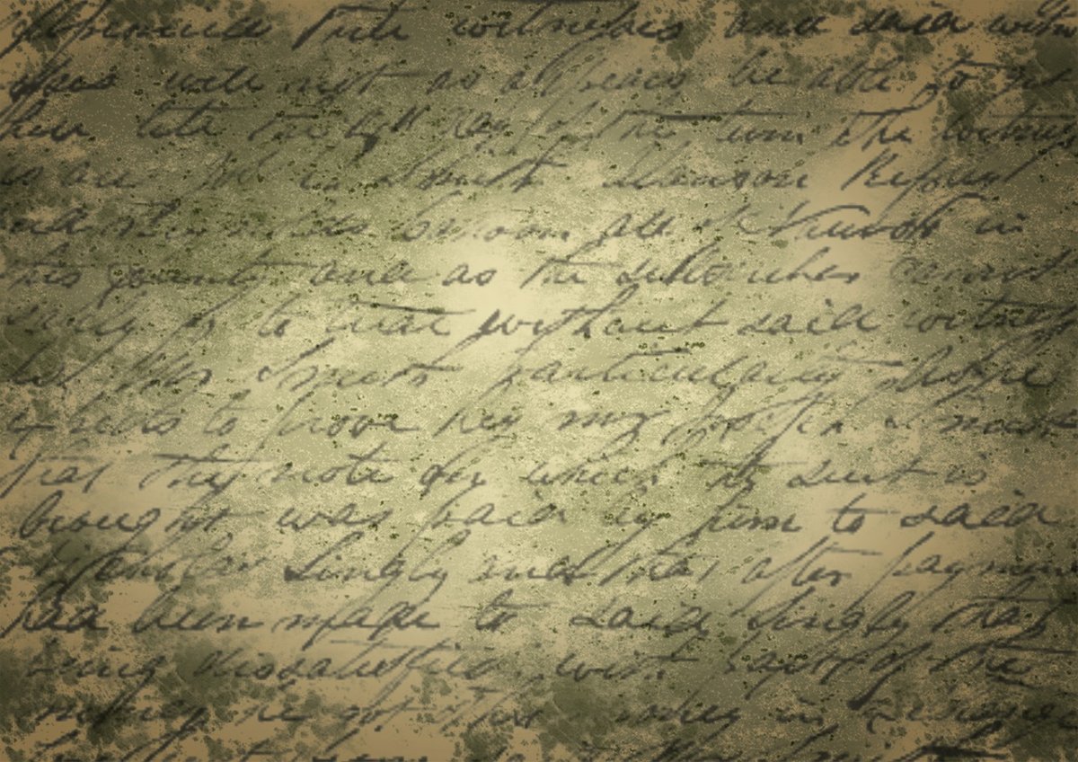 Старинное письмо