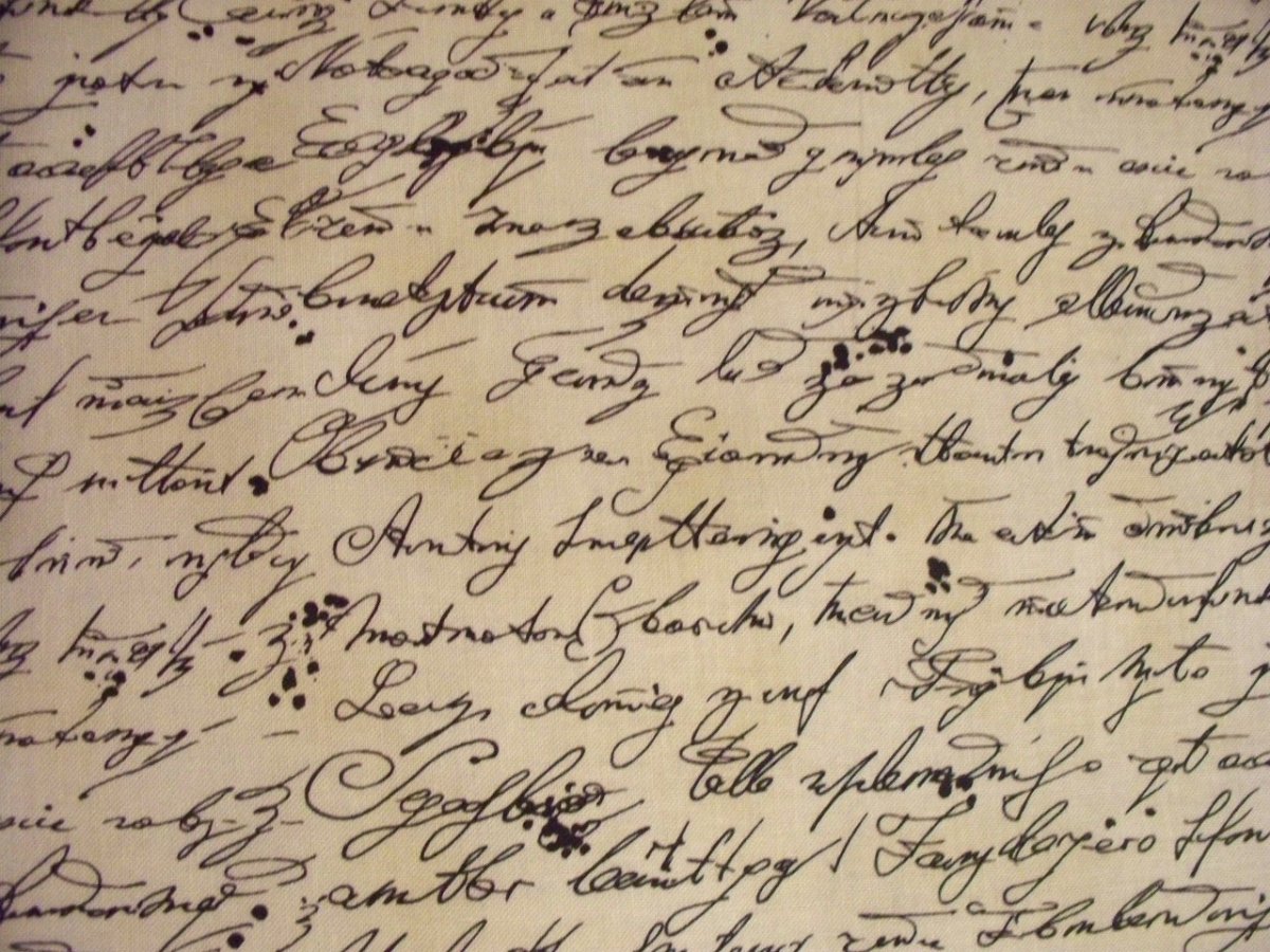 Ретро письмо