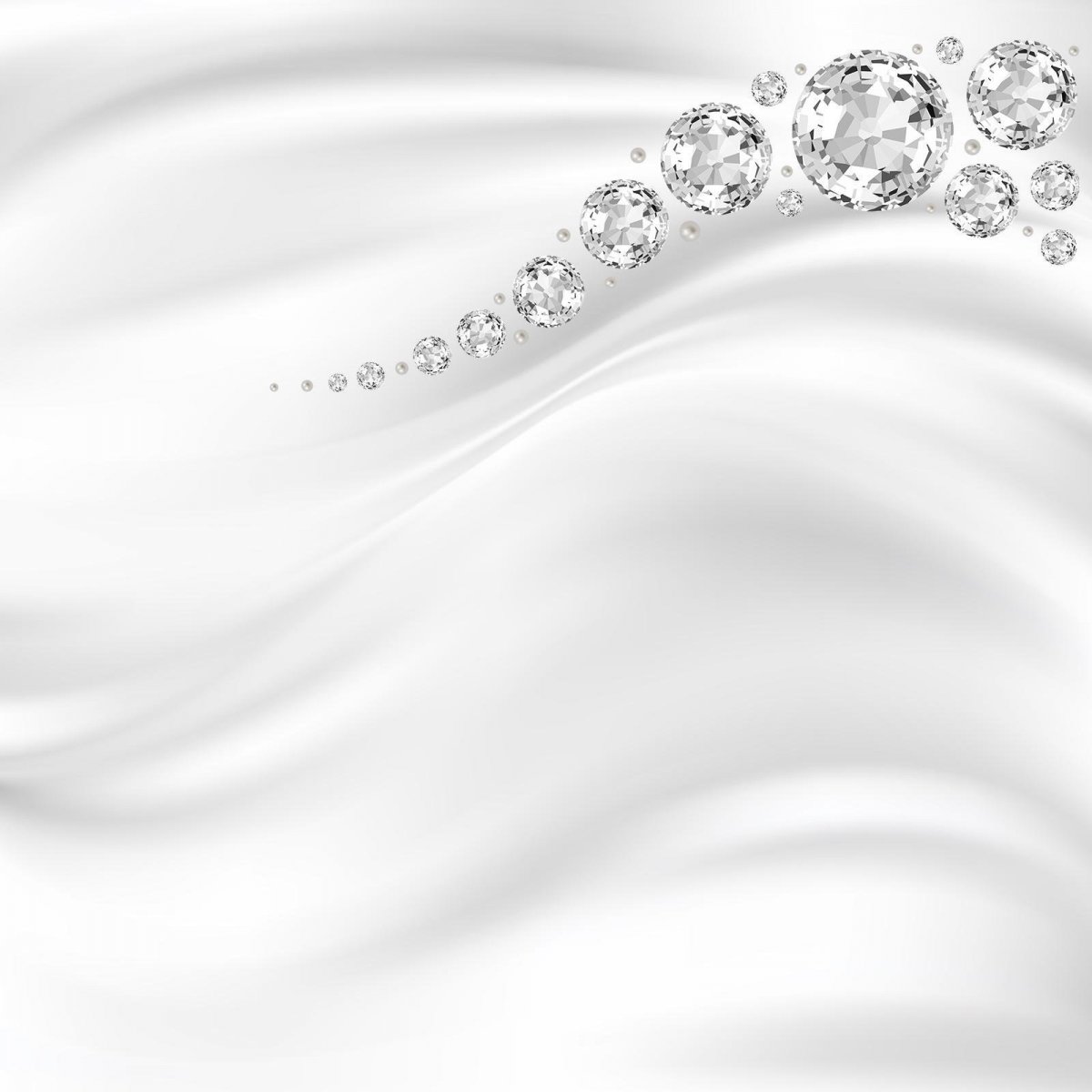 Белая ткань